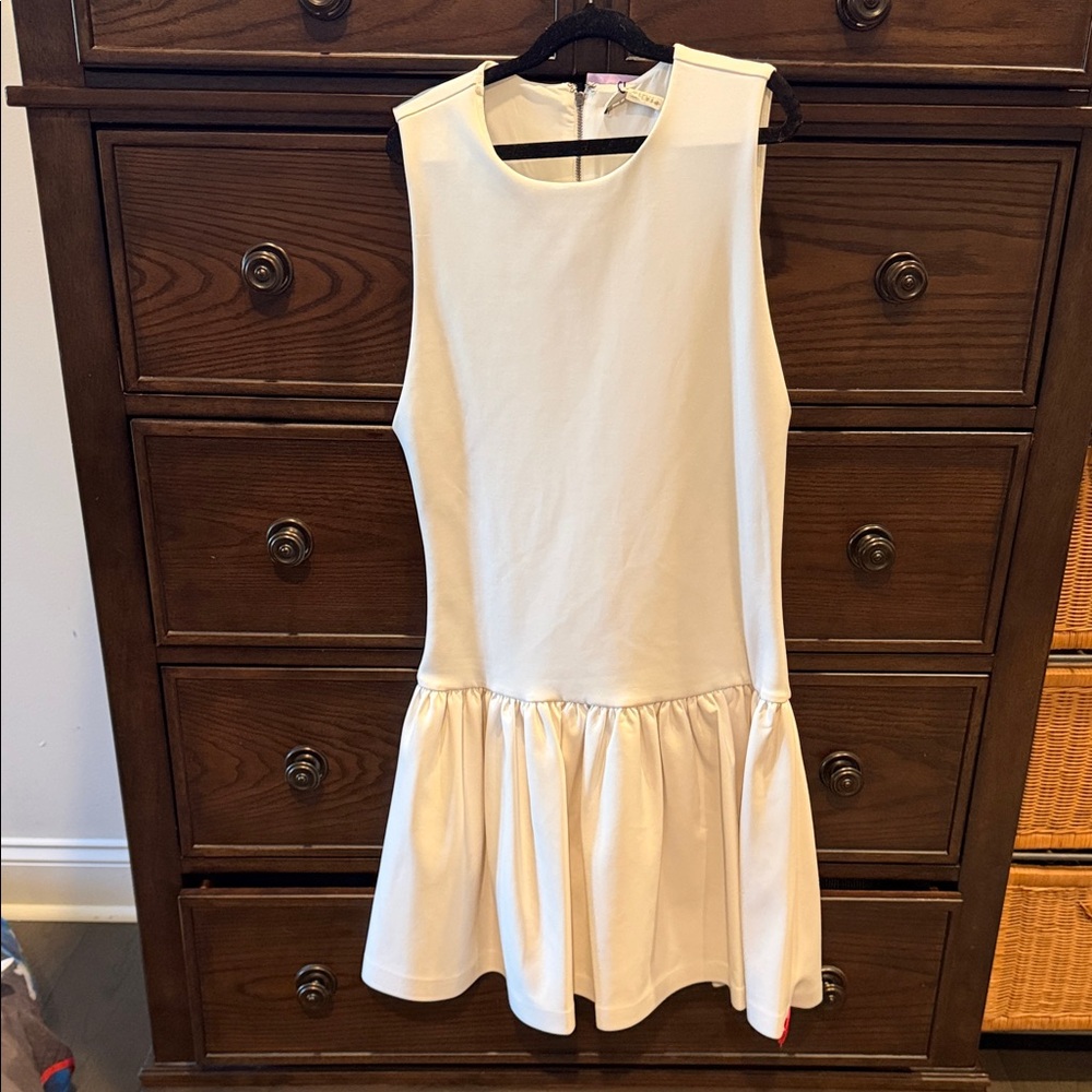 Alice + Olivia Sleeveless Drop-Waist Dress